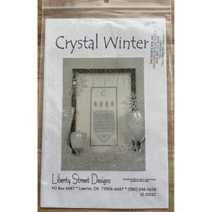 Crystal‎ Winter by Liberty Street Designs cross stitch pattern ~ Sharon Regan